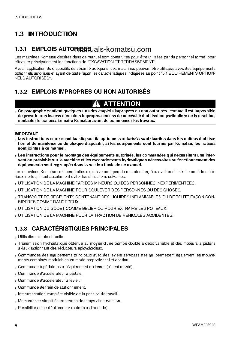 Protected: CK25-1(ITA) S/N F00071-UP Operation manual (French)