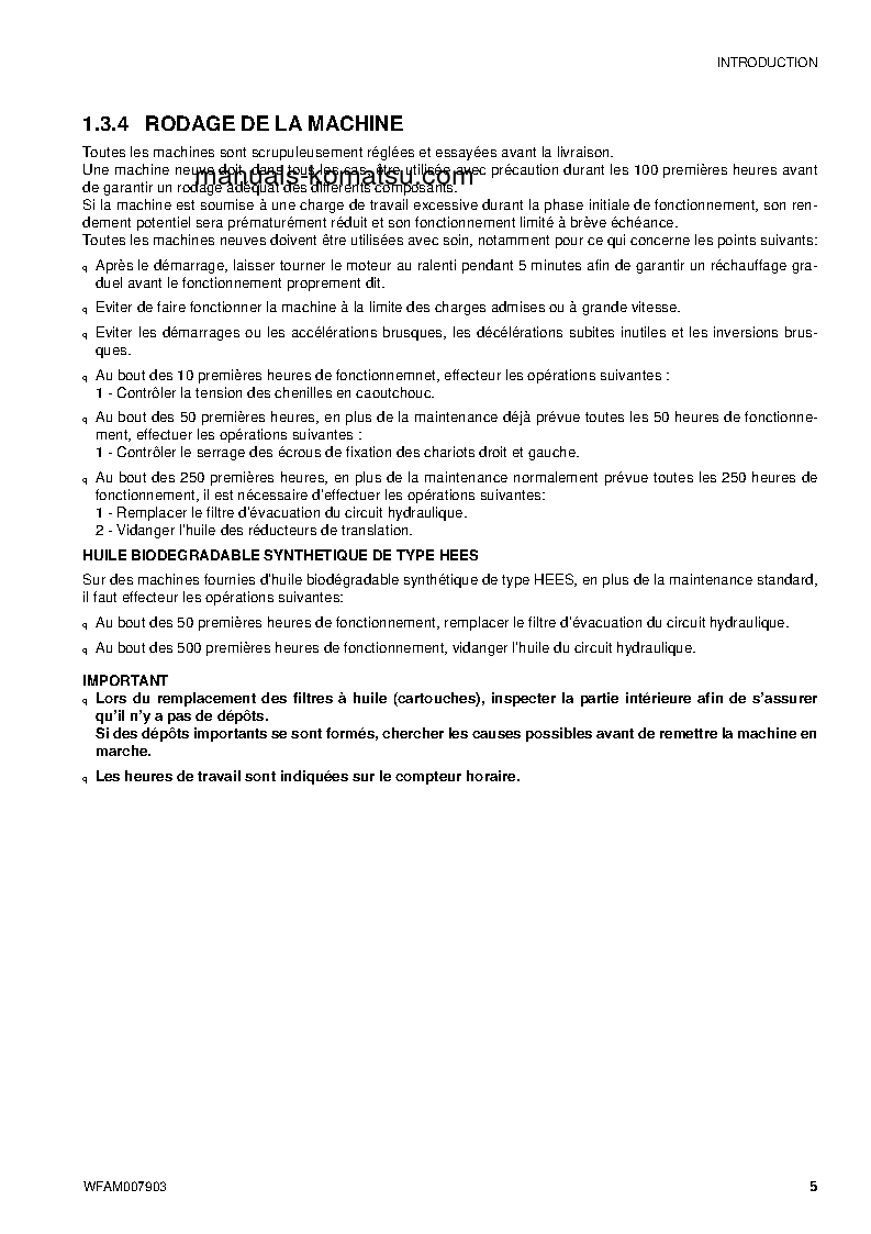 Protected: CK25-1(ITA) S/N F00071-UP Operation manual (French)