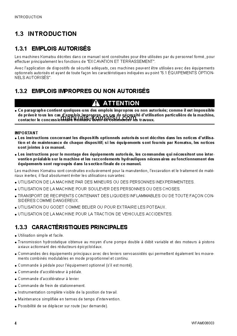 Protected: CK35-1(ITA) S/N F00073-UP Operation manual (French)