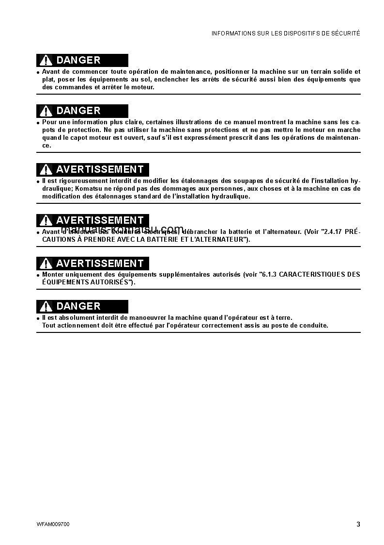 Protected: PC80MR-3(ITA) S/N F00003-UP Operation manual (French)