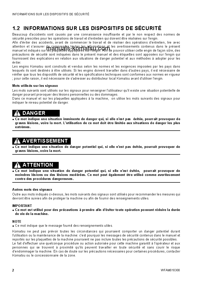 Protected: SK714-5(ITA)-/ S/N F04859-UP Operation manual (French)