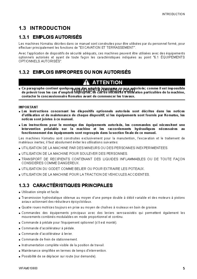 Protected: SK1020-5(ITA)-TURBO S/N F00678-UP Operation manual (French)