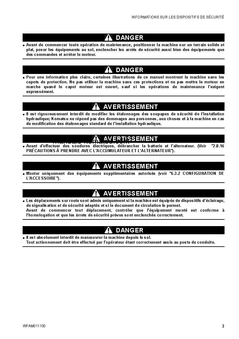 Protected: CK25-1(ITA) S/N F00092-UP Operation manual (French)