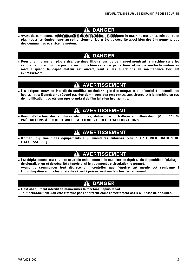 Protected: CK30-1(ITA) S/N F00211-UP Operation manual (French)