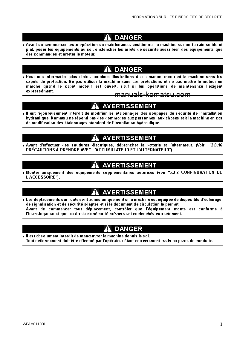 Protected: CK35-1(ITA) S/N F00106-UP Operation manual (French)