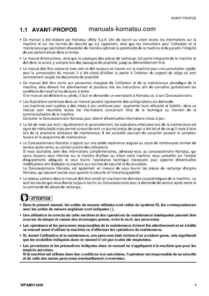 Protected: PC09-1(ITA) S/N 13959-UP Operation manual (French)