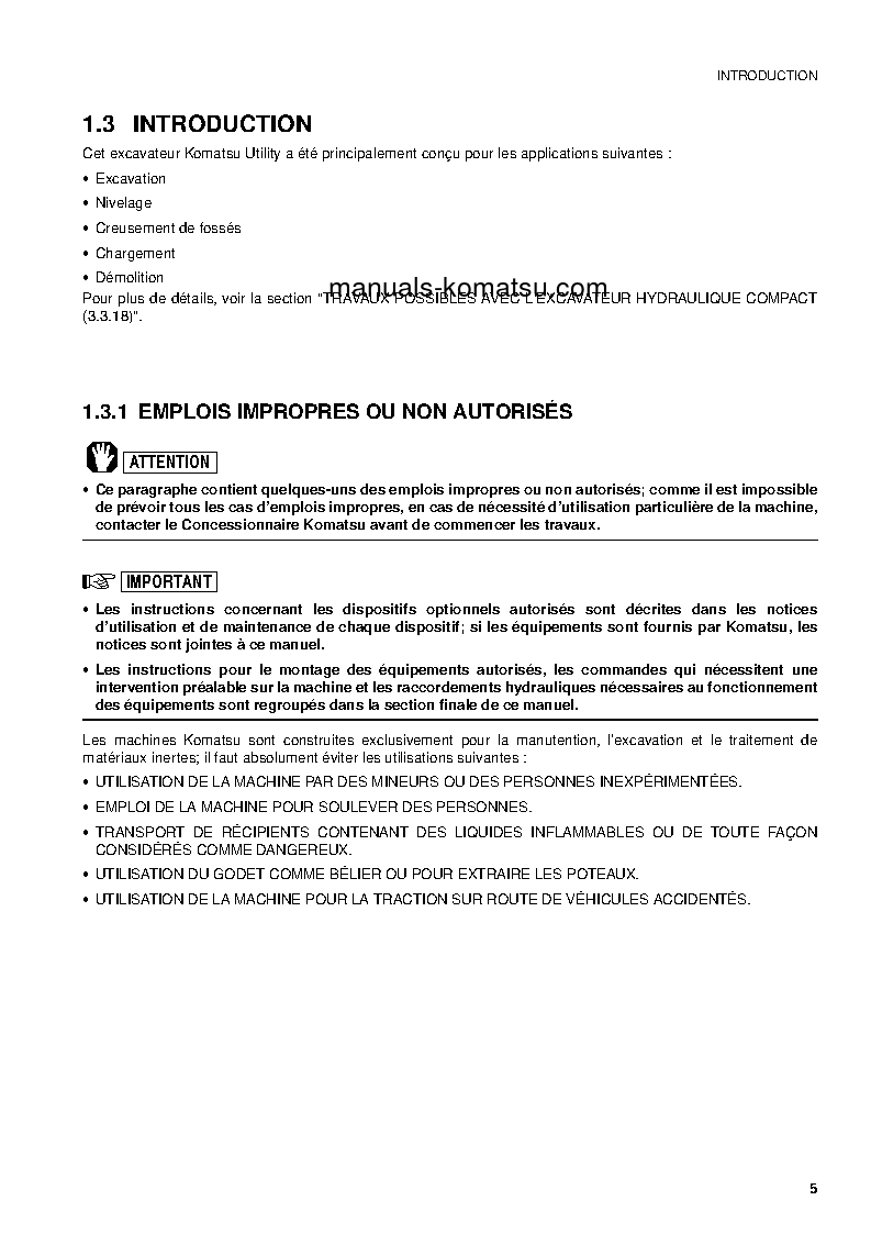 Protected: PC09-1(ITA) S/N 13959-UP Operation manual (French)