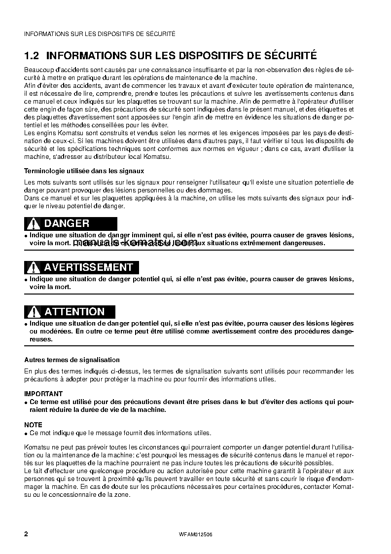 Protected: PC26MR-3(ITA) S/N F31560-UP Operation manual (French)