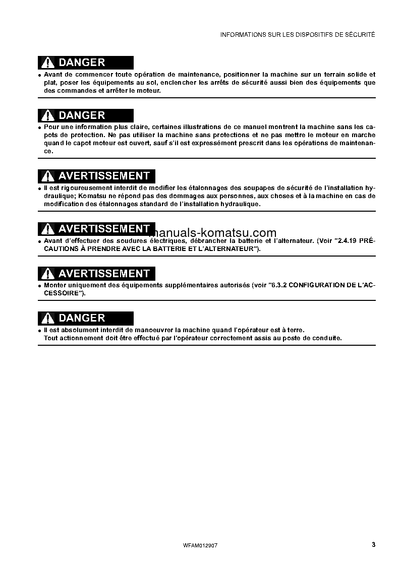 Protected: PC80MR-3(ITA) S/N F00430-UP Operation manual (French)