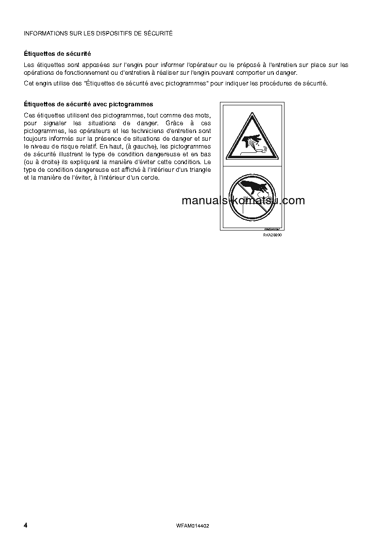 Protected: PC55MR-3(ITA) S/N F30561-UP Operation manual (French)