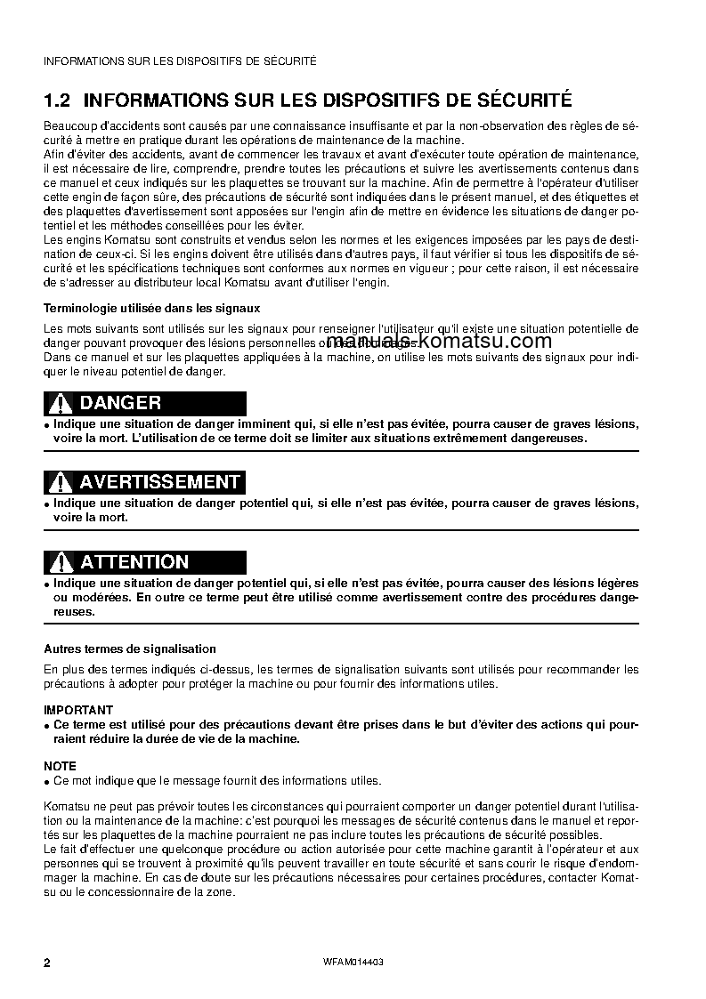Protected: PC55MR-3(ITA) S/N F30885-UP Operation manual (French)