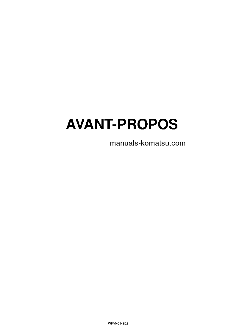 Protected: PC118MR-8(ITA) S/N F00183-UP Operation manual (French)