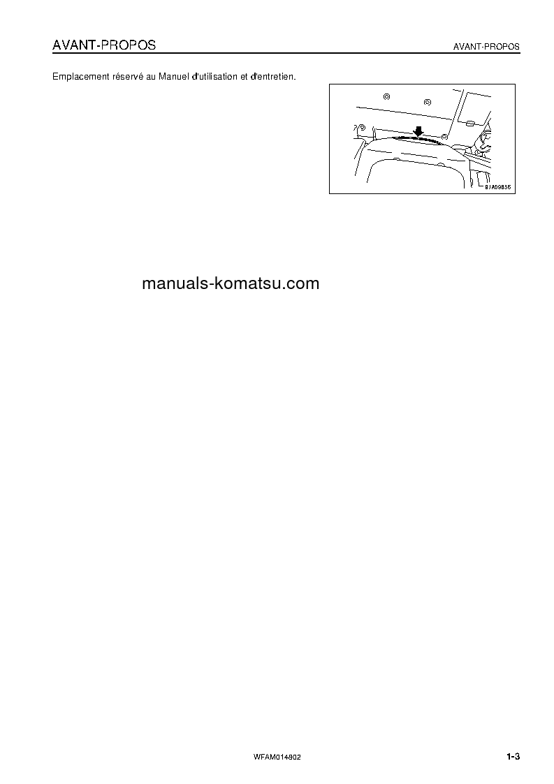 Protected: PC118MR-8(ITA) S/N F00183-UP Operation manual (French)