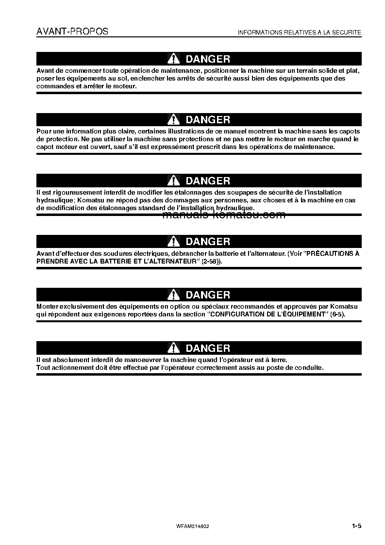 Protected: PC118MR-8(ITA) S/N F00183-UP Operation manual (French)