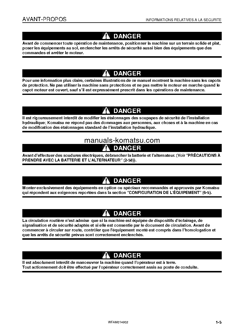 Protected: PW118MR-8(ITA) S/N F00243-UP Operation manual (French)