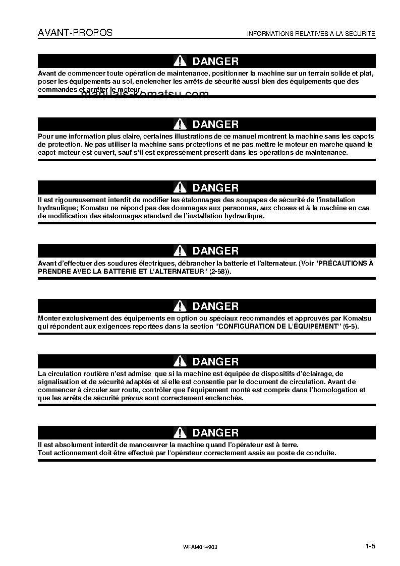 Protected: PW118MR-8(ITA) S/N F00277-UP Operation manual (French)