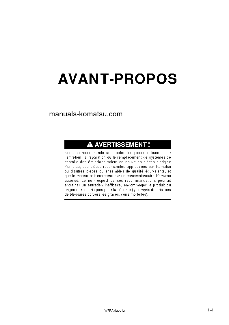 Protected: PC138US-10(ITA) S/N F40003-UP Operation manual (French)