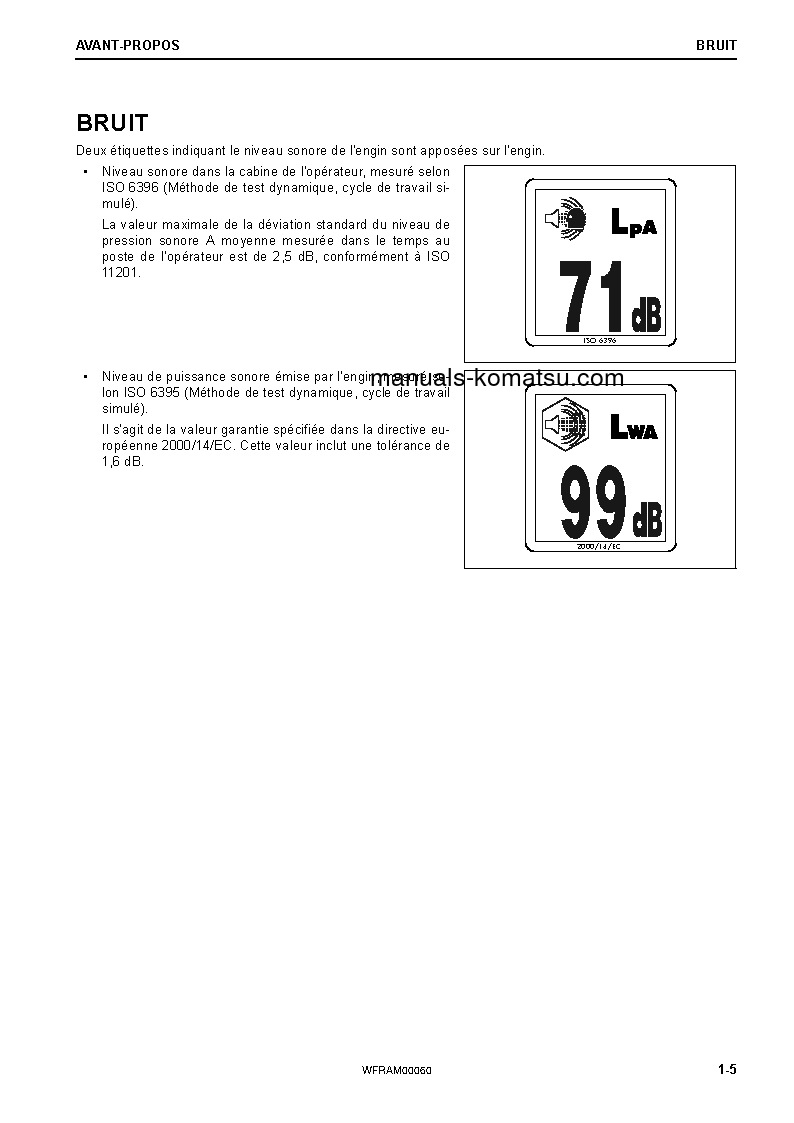 Protected: PW98MR-10(ITA) S/N F10003-UP Operation manual (French)