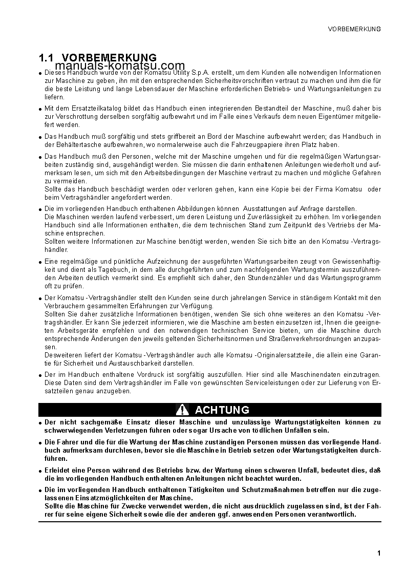 Protected: SK1020-5(ITA) S/N 37CF00126-37CF00137 Operation manual (German)