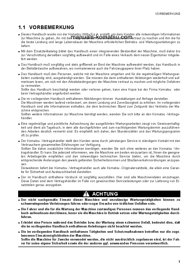 Protected: SK1020-5(ITA)-TURBO S/N 37CTF00147-37CTF00363 Operation manual (German)