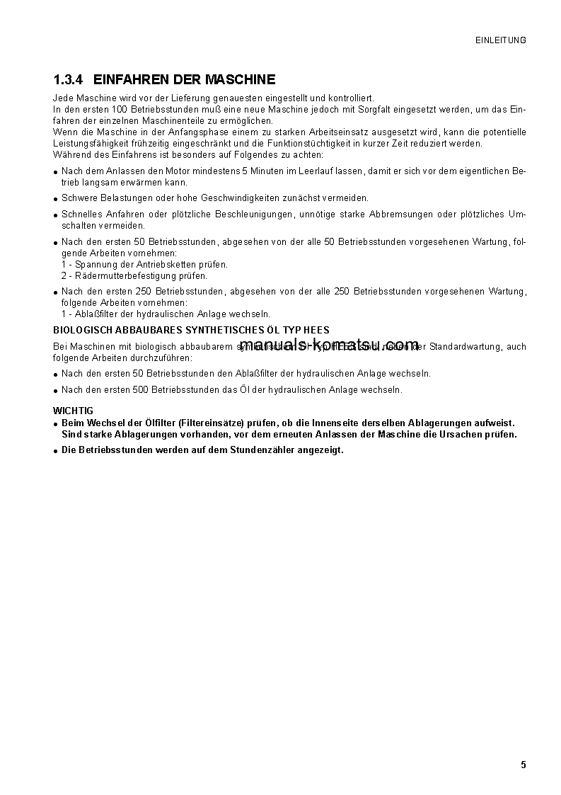 Protected: SK1020-5(ITA)-TURBO S/N 37CTF00147-37CTF00363 Operation manual (German)