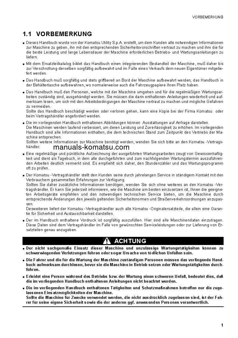 Protected: SK1020-5(ITA)-TURBO S/N 37CTF00432-37CTF00654 Operation manual (German)