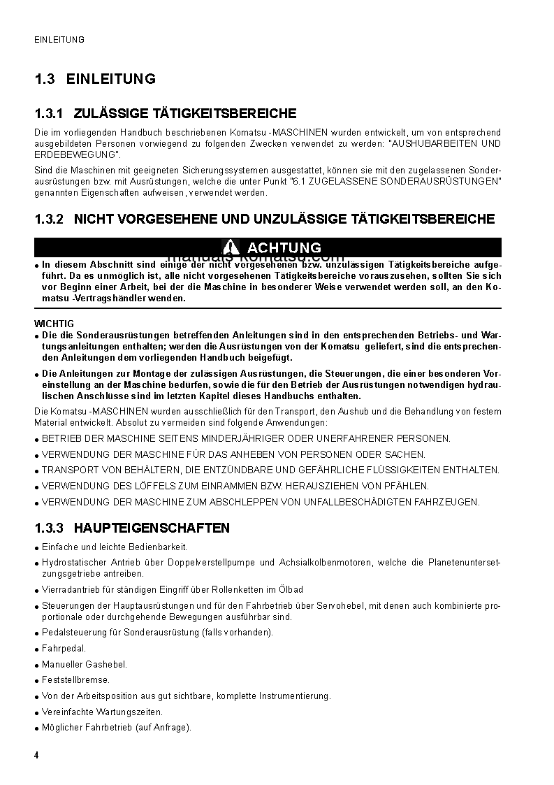 Protected: SK1026-5(ITA) S/N 37CTF50019-37CTF50072 Operation manual (German)