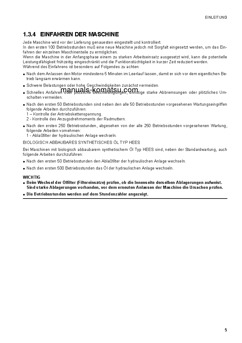Protected: SK1026-5(ITA) S/N 37CTF50019-37CTF50072 Operation manual (German)