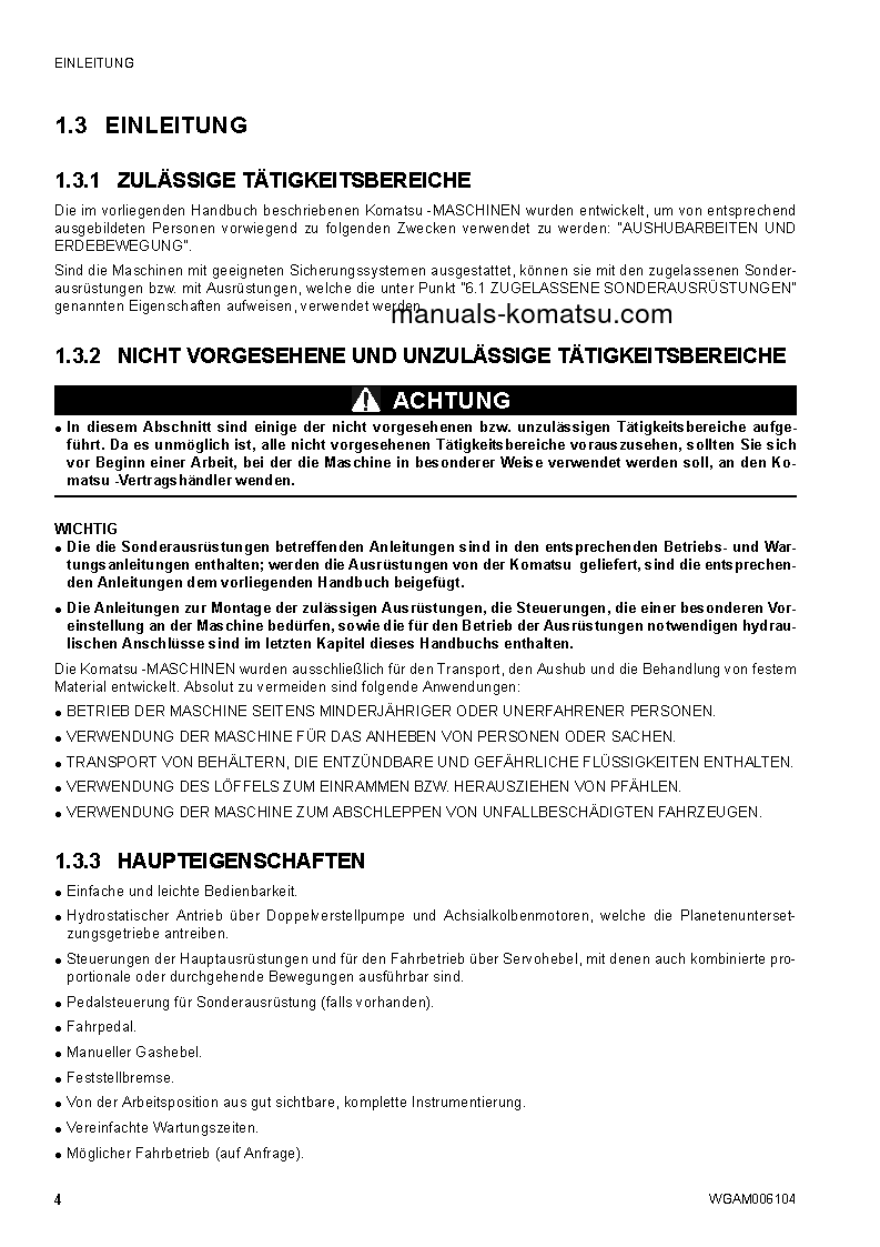 Protected: CK20-1(ITA) S/N F00271-UP Operation manual (German)