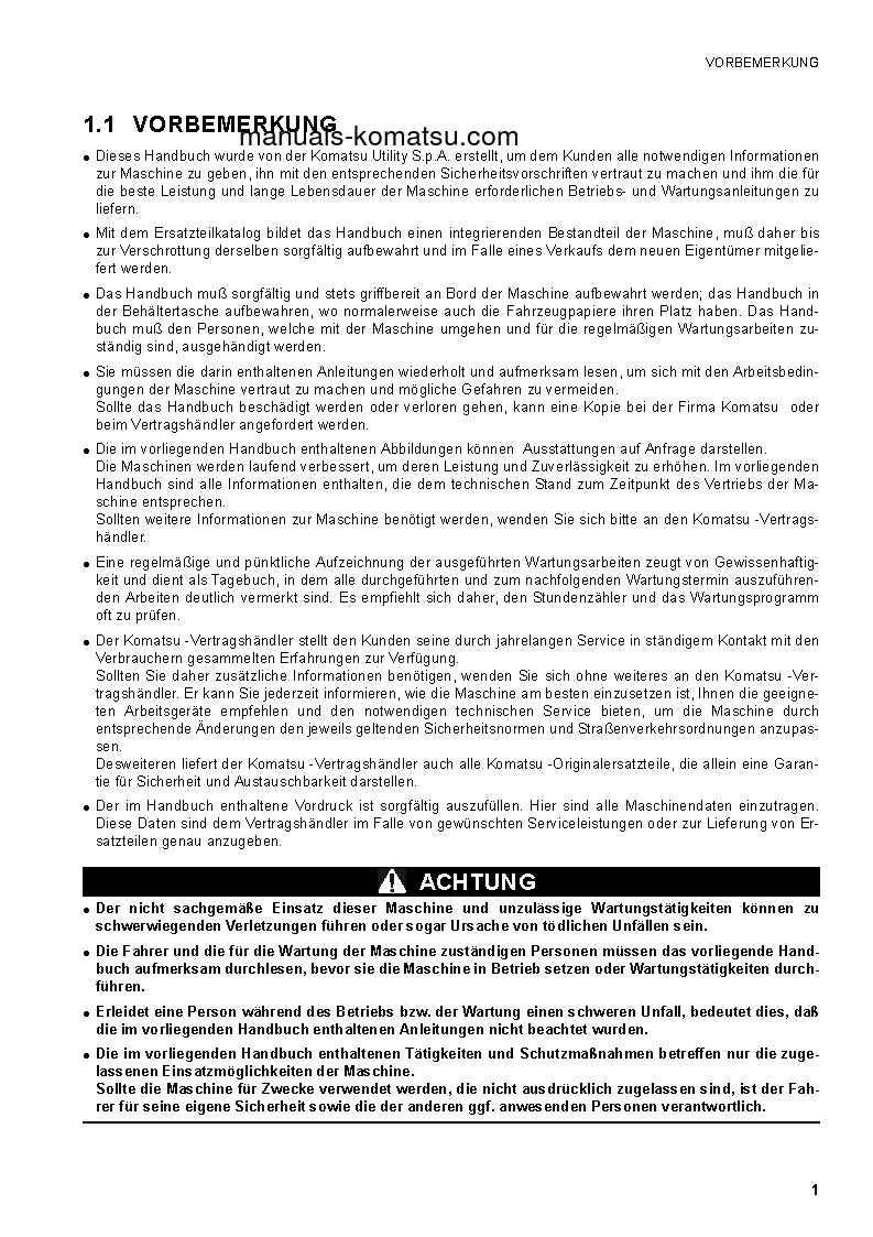 Protected: CK30-1(ITA) S/N F00003-F00187 Operation manual (German)