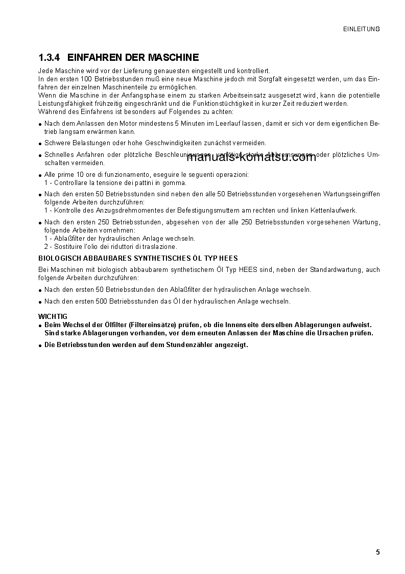 Protected: CK30-1(ITA) S/N F00003-F00187 Operation manual (German)