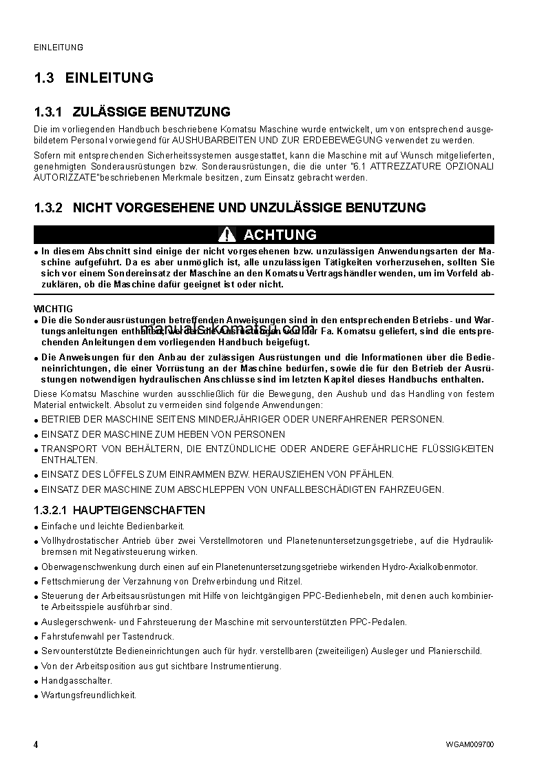 Protected: PC80MR-3(ITA) S/N F00003-UP Operation manual (German)