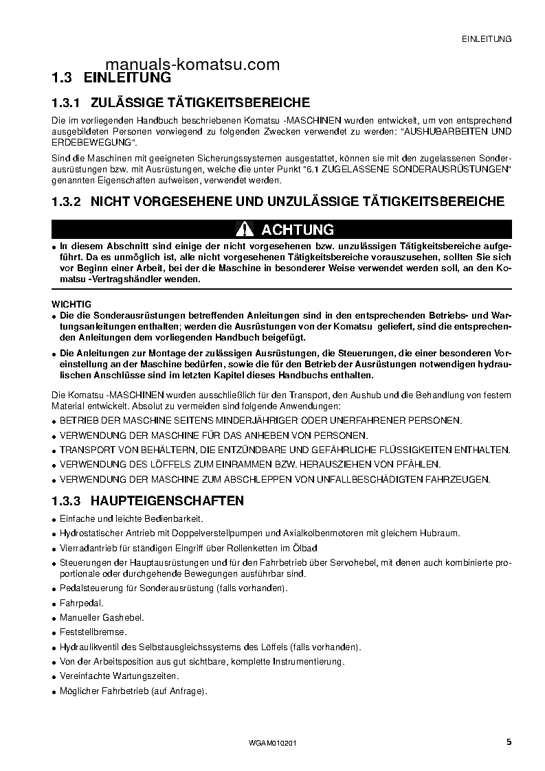 Protected: SK510-5(ITA) S/N F01042-UP Operation manual (German)