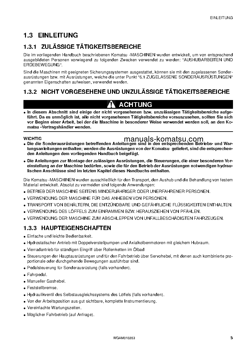 Protected: SK510-5(ITA) S/N F01050-UP Operation manual (German)