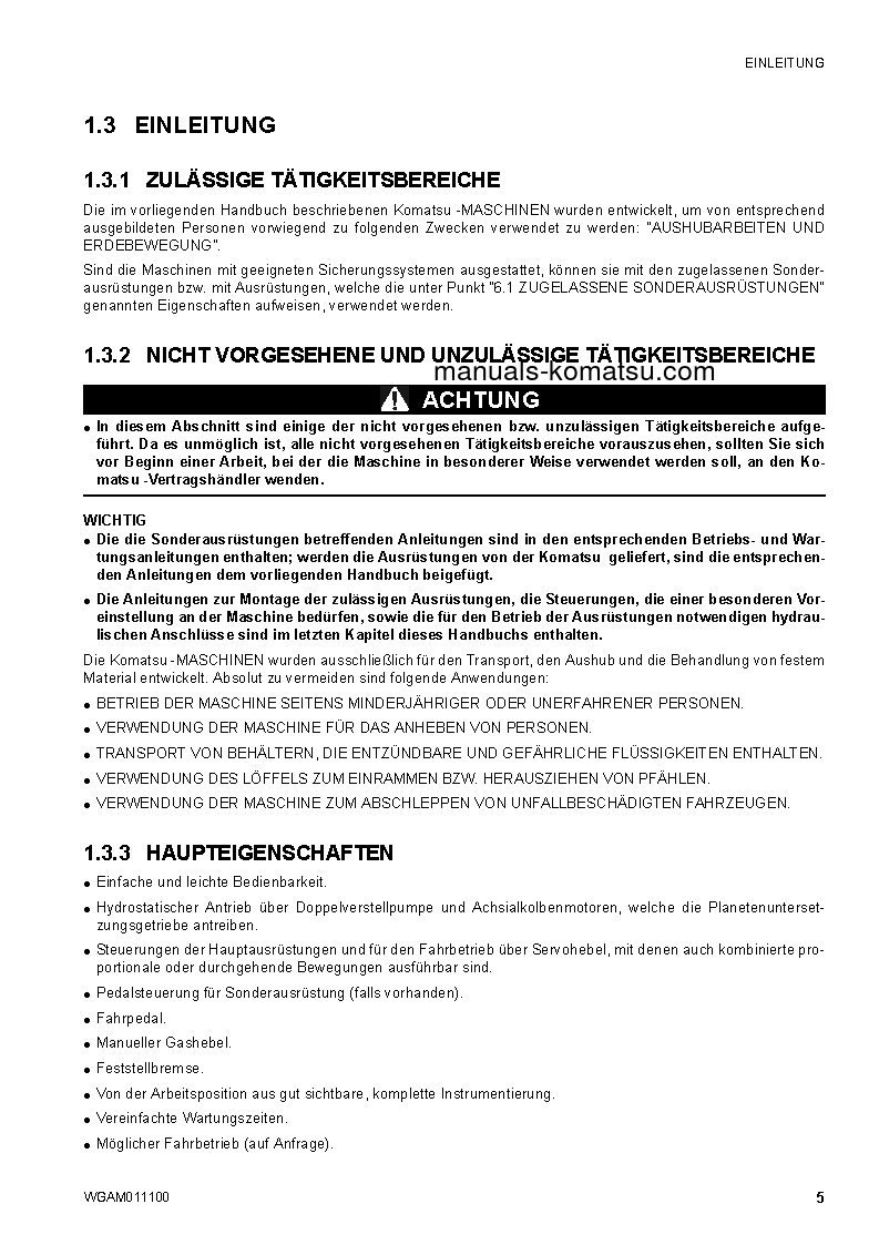 Protected: CK25-1(ITA) S/N F00092-UP Operation manual (German)