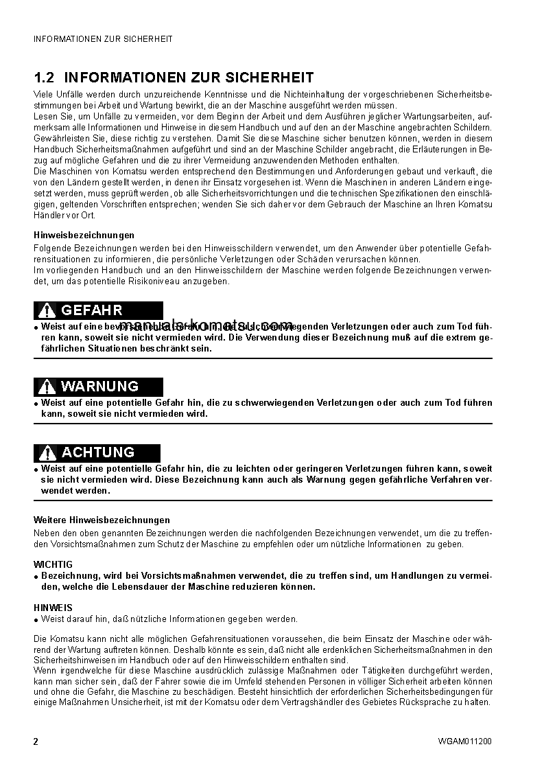 Protected: CK30-1(ITA) S/N F00211-UP Operation manual (German)