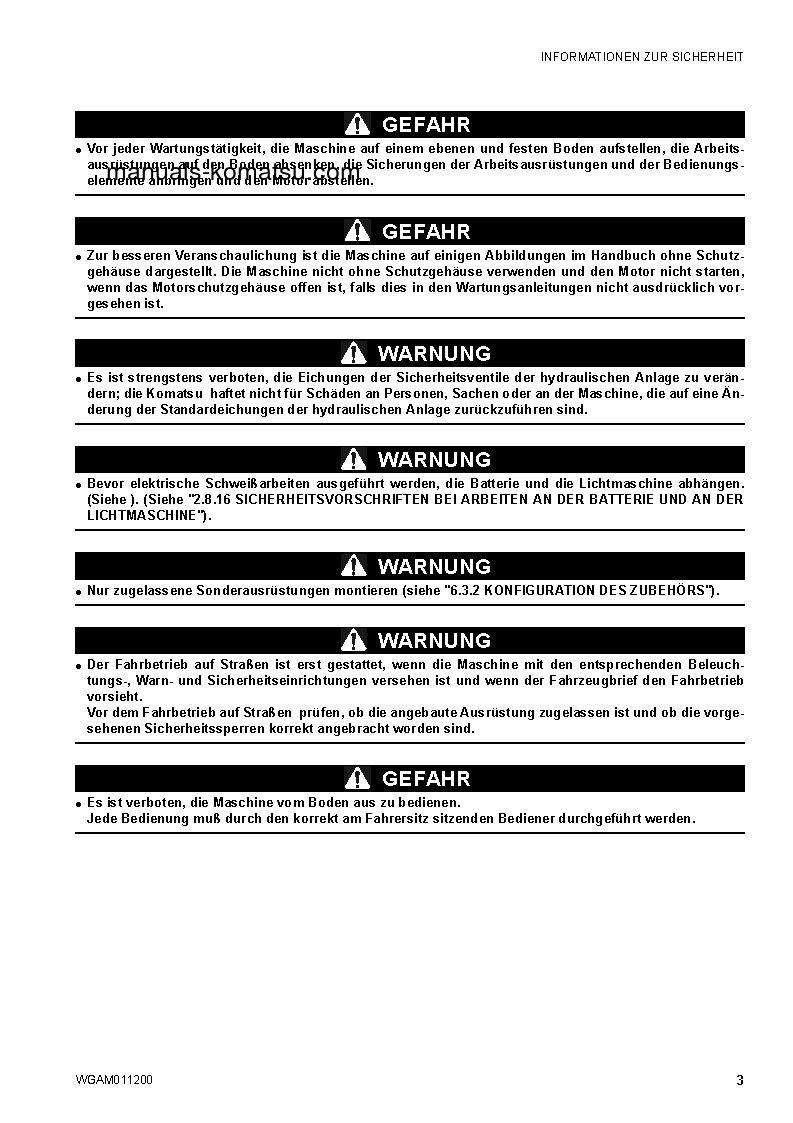 Protected: CK30-1(ITA) S/N F00211-UP Operation manual (German)