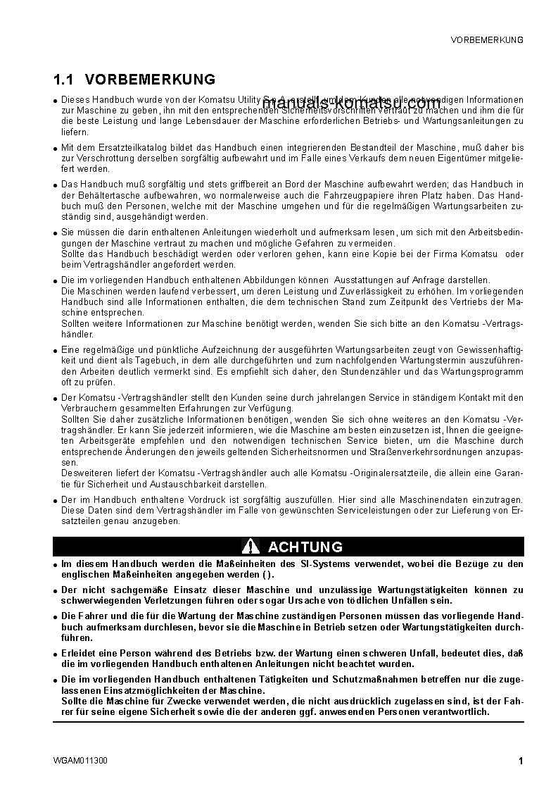 Protected: CK35-1(ITA) S/N F00106-UP Operation manual (German)