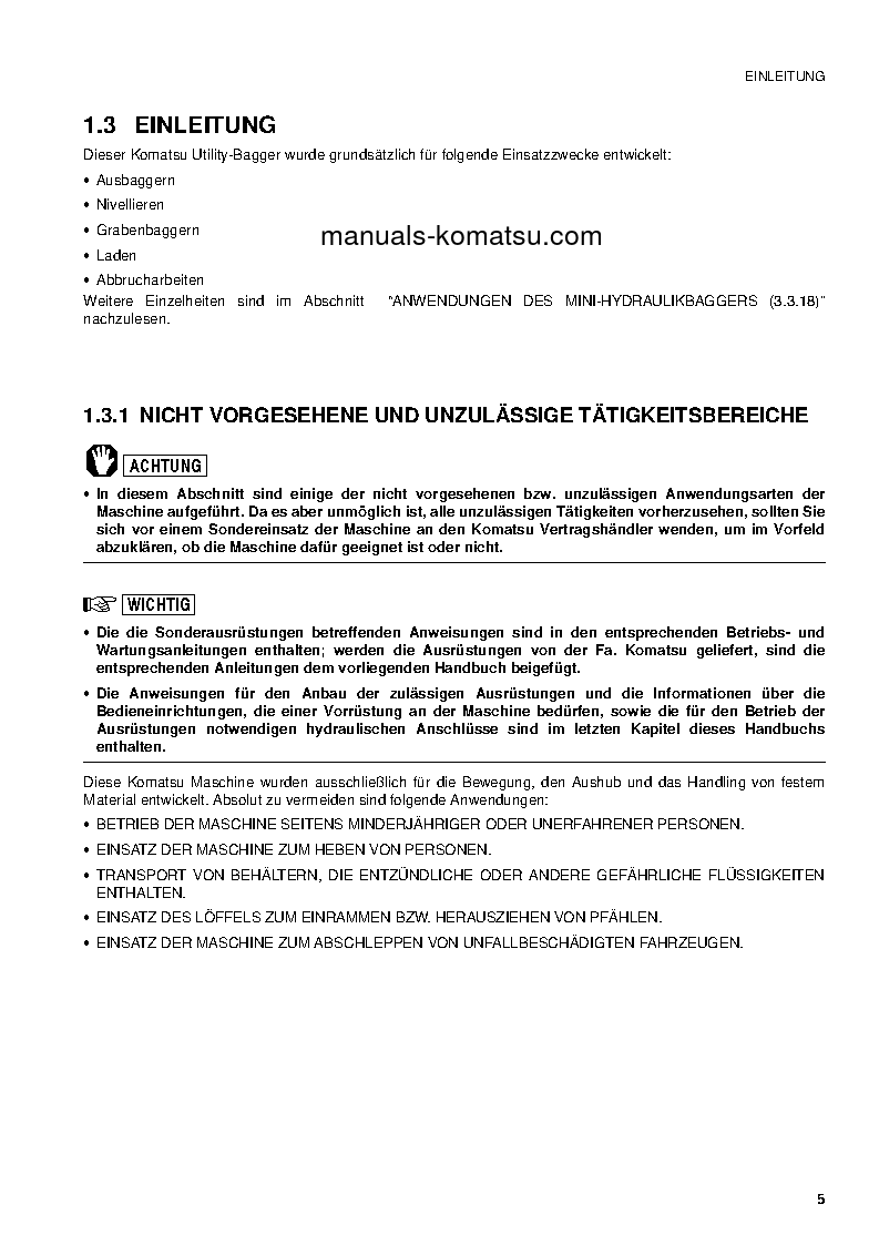 Protected: PC09-1(ITA) S/N 13959-UP Operation manual (German)