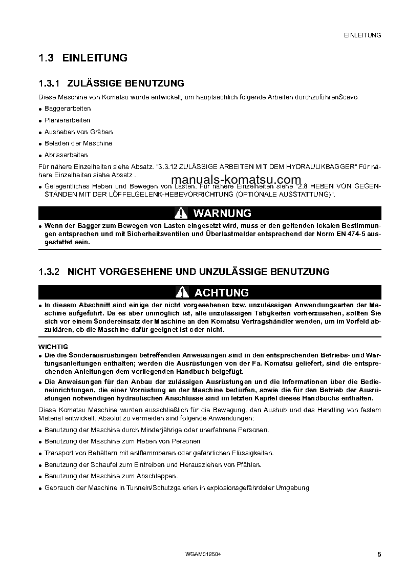 Protected: PC26MR-3(ITA) S/N F31129-UP Operation manual (German)
