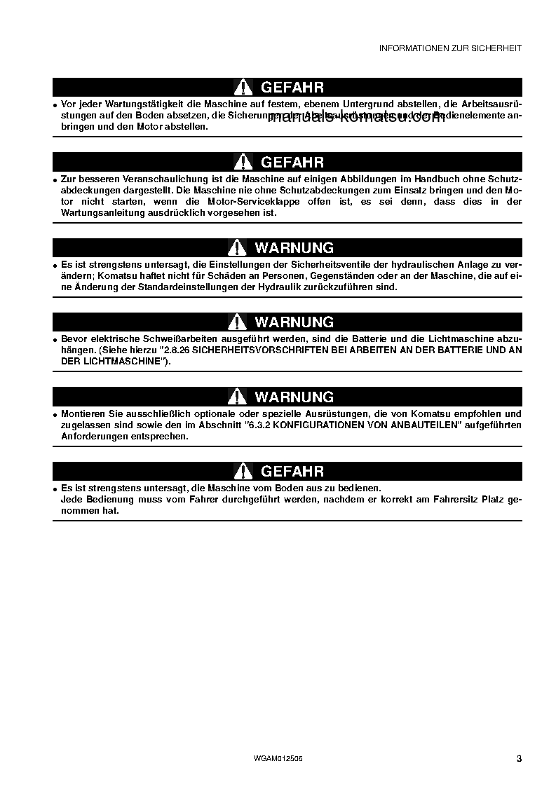Protected: PC26MR-3(ITA) S/N F31560-UP Operation manual (German)