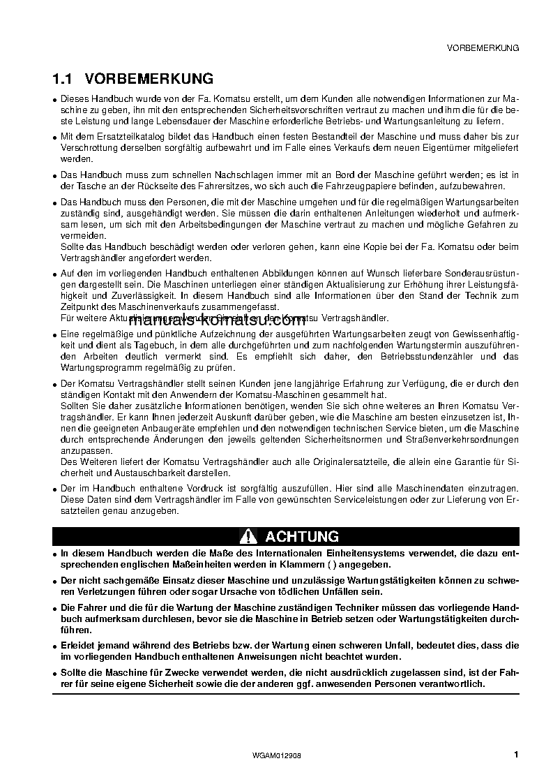 Protected: PC80MR-3(ITA) S/N F00887-UP Operation manual (German)