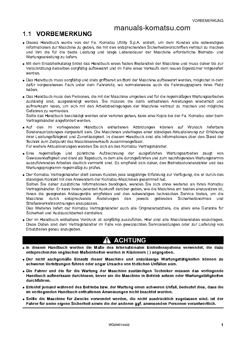 Protected: PC55MR-3(ITA) S/N F30561-UP Operation manual (German)