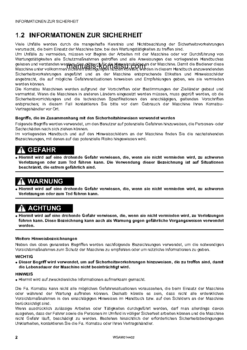 Protected: PC55MR-3(ITA) S/N F30561-UP Operation manual (German)