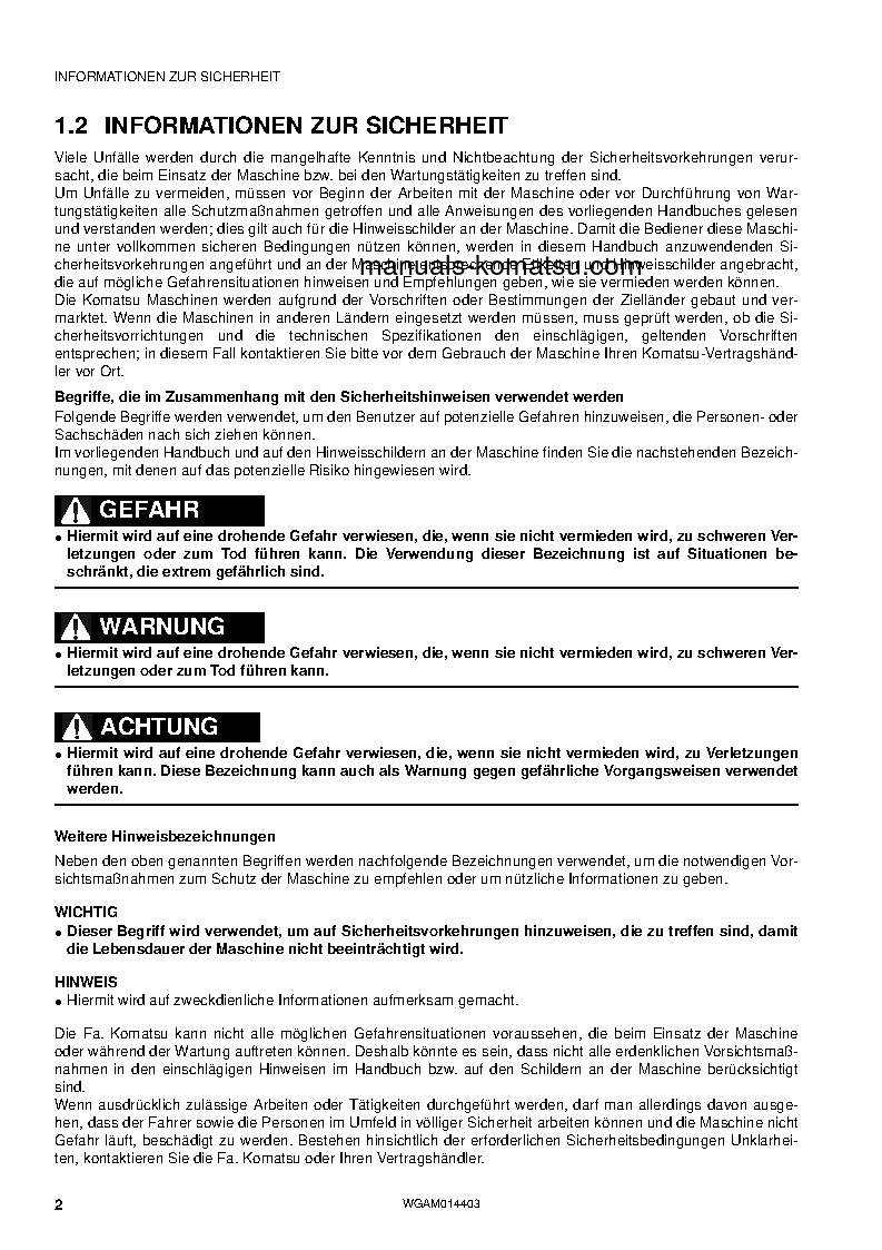 Protected: PC55MR-3(ITA) S/N F30885-UP Operation manual (German)