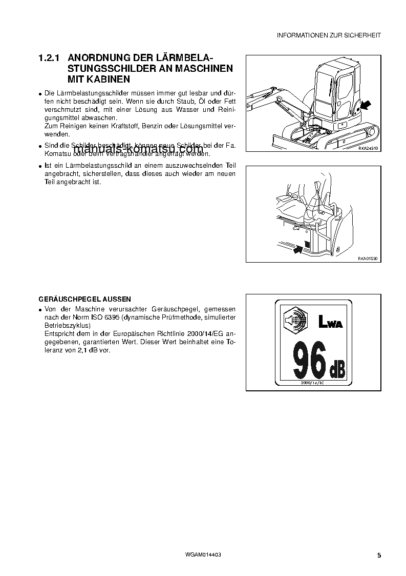 Protected: PC55MR-3(ITA) S/N F30885-UP Operation manual (German)