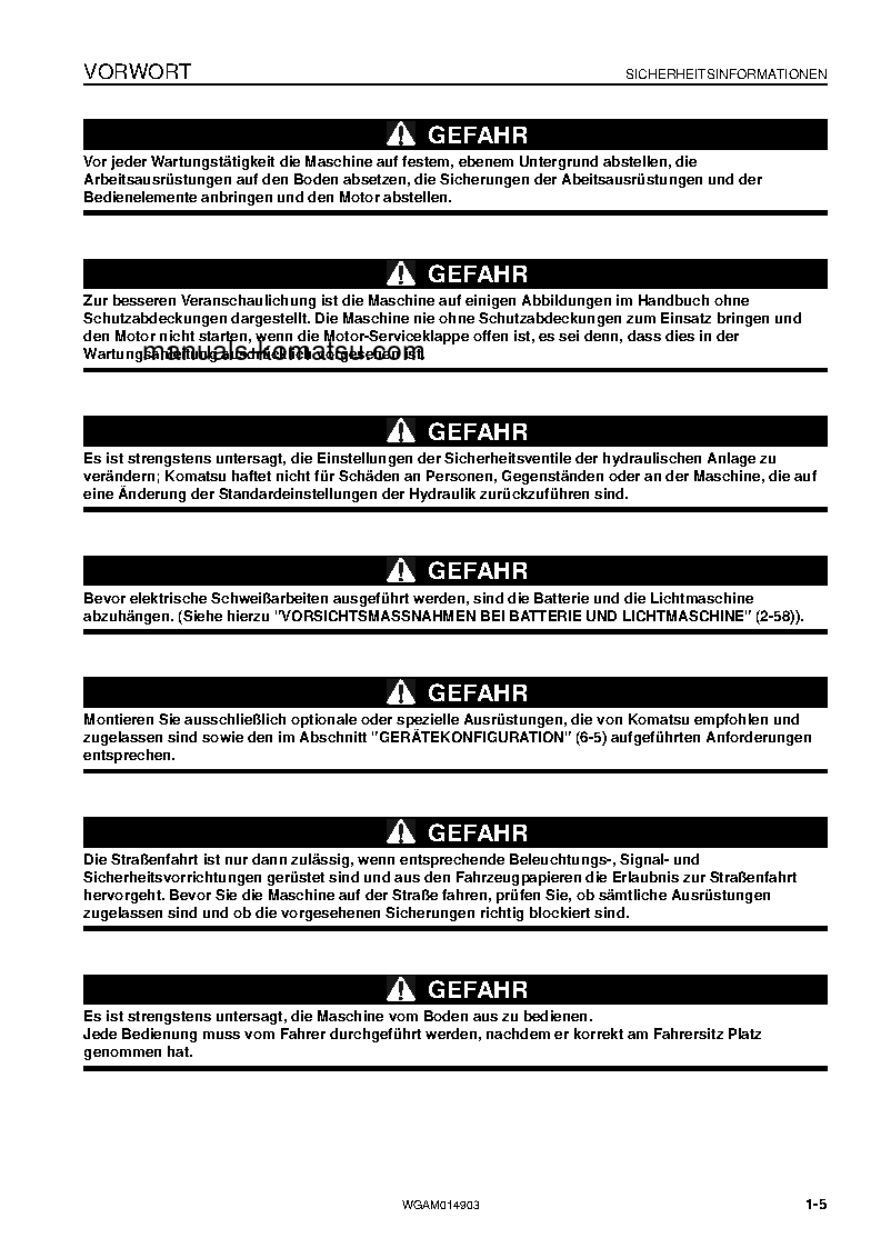 Protected: PW118MR-8(ITA) S/N F00277-UP Operation manual (German)