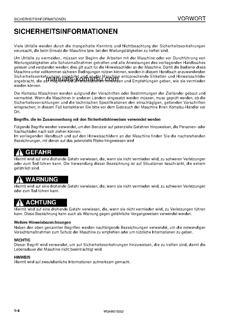 Protected: PW98MR-8(ITA) S/N F80259-UP Operation manual (German)