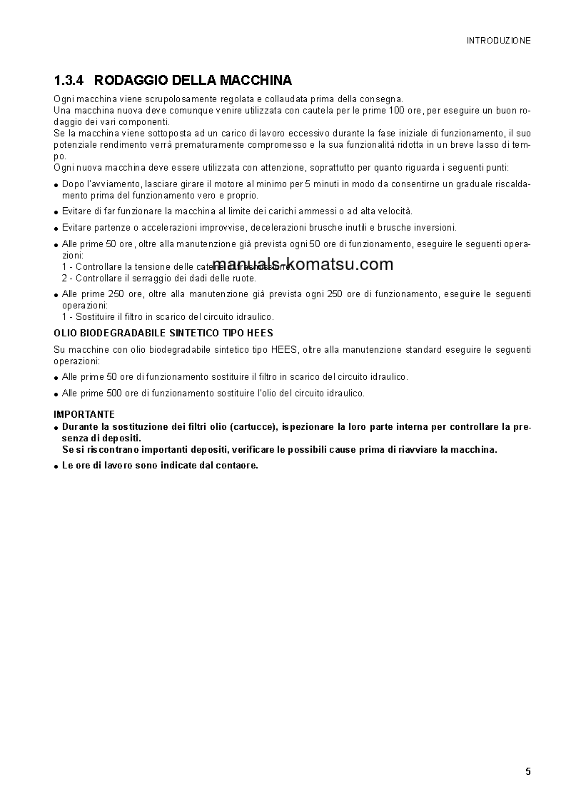 Protected: SK1020-5(ITA) S/N 37CF00126-37CF00137 Operation manual (Italian)