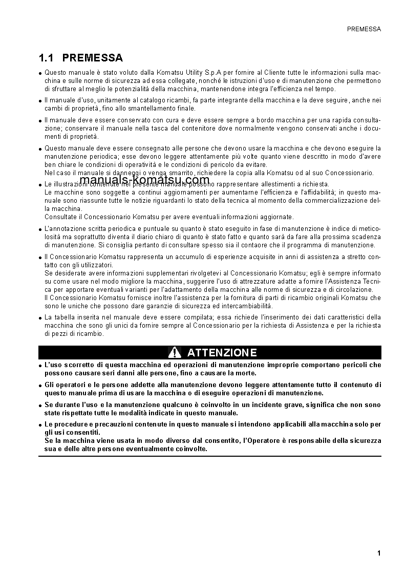 Protected: SK1020-5(ITA)-TURBO S/N 37CTF00147-37CTF00363 Operation manual (Italian)